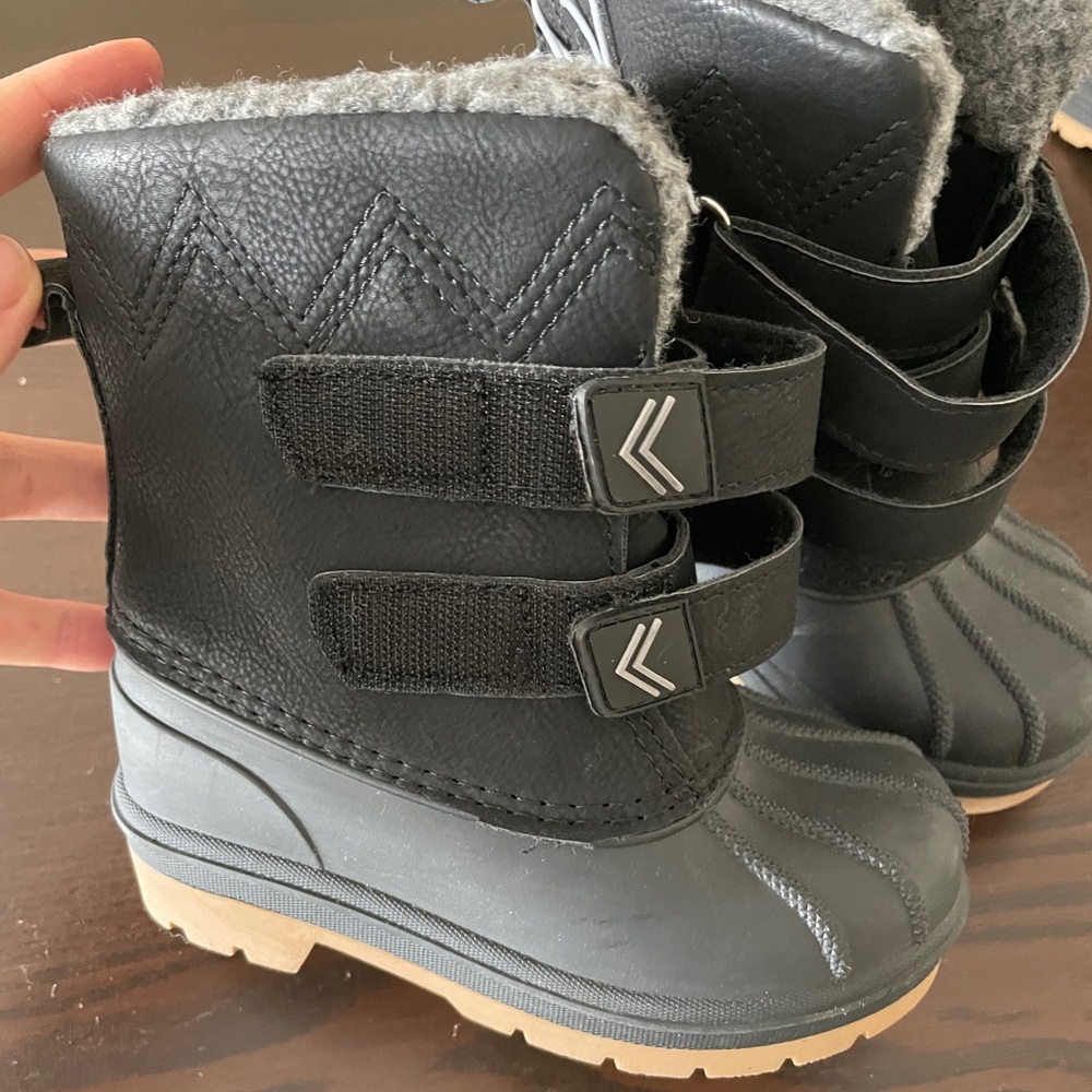 🌵NWT Cat & Jack Toddler Boy Snow Boots - Picture 9 of 11